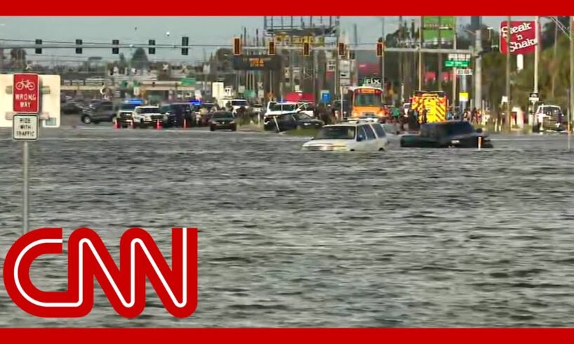 Stunning videos show devastating aftermath of Hurricane Milton