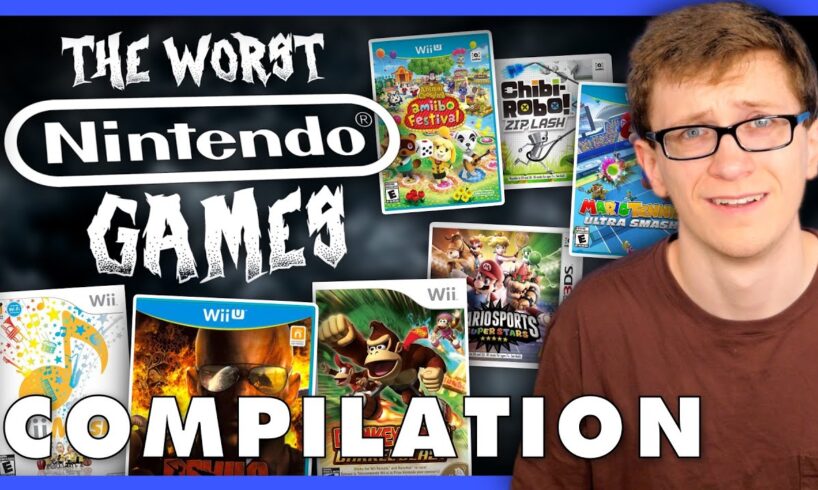 The Worst Nintendo Games - Scott The Woz Compilation