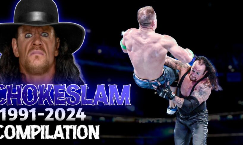 WWE The Undertaker Insane Chokeslam Compilation 1991-2024