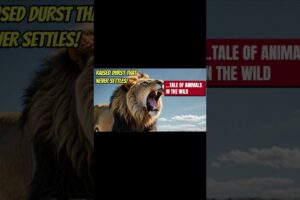 Witness Jaw Dropping Animal Fights in the Wild! #shorts, #animallover, #elephant, #buffalo, #lion