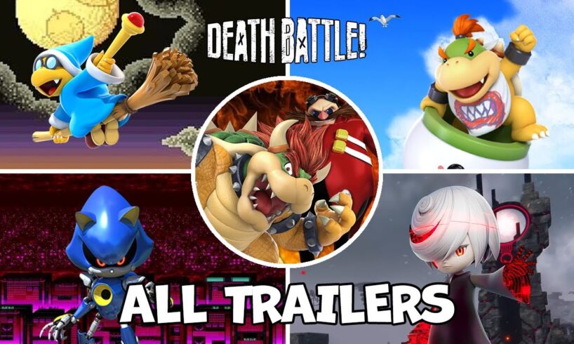 All Trailers - Bowser vs Eggman (2024) | Death Battle!