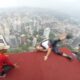 🙀 BASE JUMP GOES HORRIBLY WRONG! Andy Lewis Takes a Dramatic 1,200ft Plunge off KL Tower! 🙀