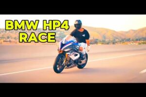 BMW HP4 RACE 😍TOP SPEED