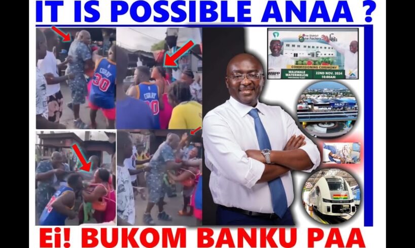 Bukom Banku Fights 2 Women In The Street As He Collects Slap🤦‍♂️ NPP And Dr Mahmud Bawumia In Action