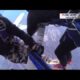 Caught on cam: Skydivers survive fiery mid-air plane crash