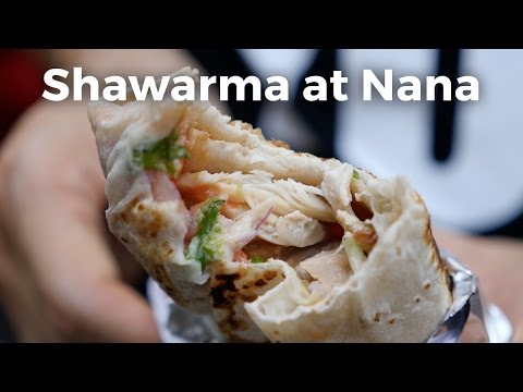 Chicken Shawarma at Nana in Bangkok