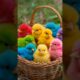 Colored baby chicks/ rainbow chicks short#cute #animals #birds #chicks #babychicken #shortvideo