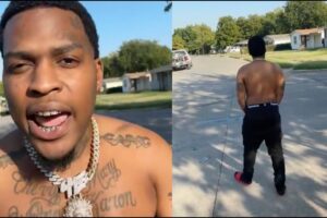 "Come Outside" Go Yayo Pulls Up To LilCJ Kasino Hood After Being Banned & Jewelry Stolen