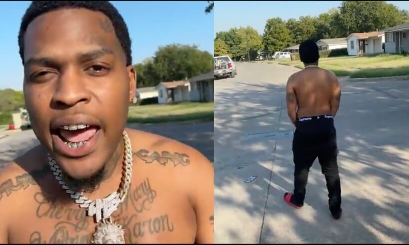 "Come Outside" Go Yayo Pulls Up To LilCJ Kasino Hood After Being Banned & Jewelry Stolen