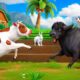 Epic Farm Animals Fight: Cow vs. Buffalo, Horse vs. Pig, Goat vs. Sheep! Animal Revolt Simulator