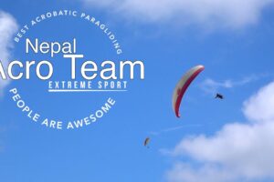 Extreme acrobatic paragliding | Nepal Acro Team | People are awesome | Extreme sports Gopro 2016