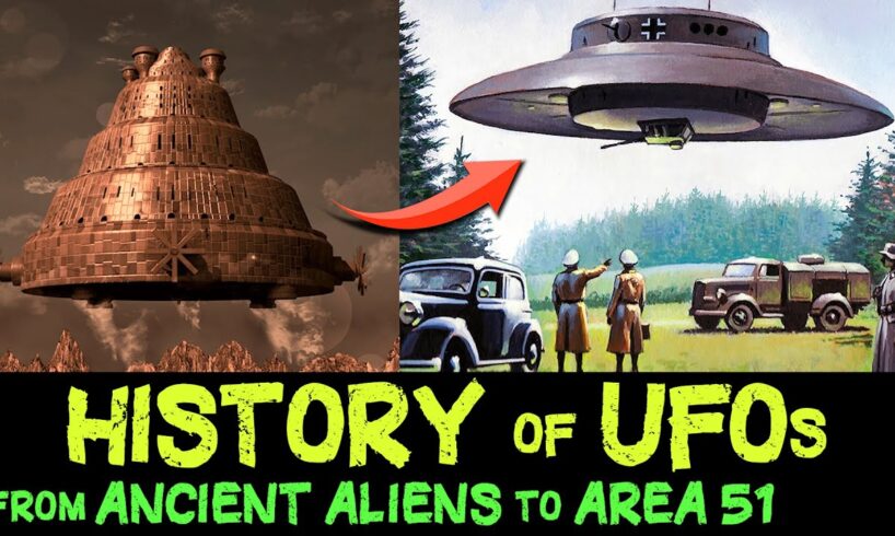 HISTORY OF UFOs  🛸 AND ALIENS 👽 COMPILATION - From ancient times to our present day