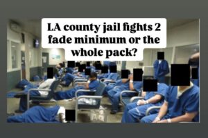 LA county , fights Crips & Bloods 2 fades minimal ￼ are the whole dorm