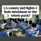 LA county , fights Crips & Bloods 2 fades minimal ￼ are the whole dorm