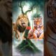 Lion vs Animals & Monsterverse #tiger #godzillavskong