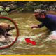 Mama Bear Does This after Man Saves Her Drowning Cubs