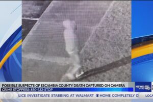 Possible suspects of Escambia County death captured on camera