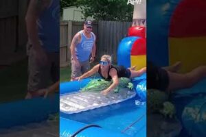 SLIDING Into Some Fantastic FAILS! 🤣 | Top Slide Fails | AFV #shorts