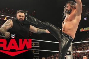 Seth “Freakin” Rollins and Bronson Reed engage in wild brawl: Raw highlights, Oct. 21, 2024