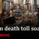 Spain floods death toll soars to at least 158 | BBC News