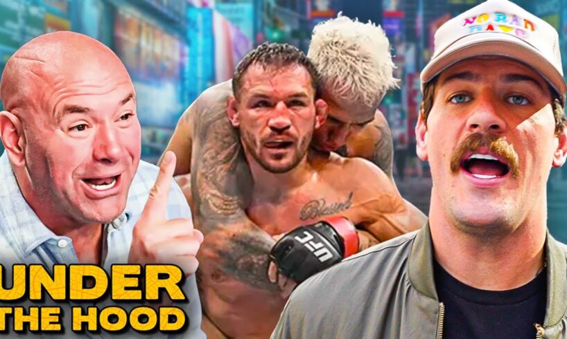 Taylor Lewan Goes Behind The Scenes Of UFC 309 W/ Michael Chandler @ Madison Square Garden