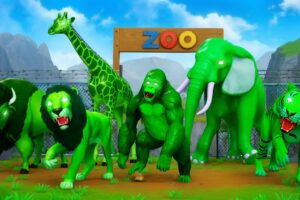 The Great Escape: Zombie Animals on the Run | Magical Animals Rescue Adventure!