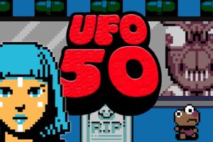 What dark secrets hide beneath the surface of UFO 50?