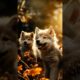 Wolf Cubs' Incredible Bond: You Must see Heartwarming Tale of Friendship in the Wild #wolf #animals