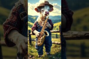 #animals playing music #shortvideo