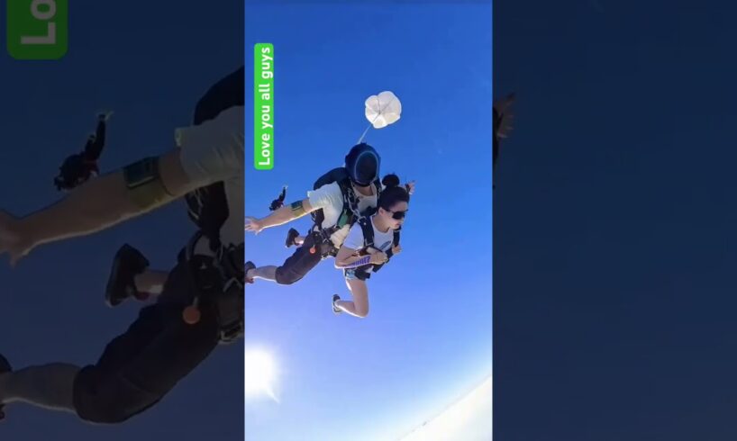 awesome filling skydiving #youtubeshorts #parachutejump #shorts #sorts #fun #travel #flyskydive