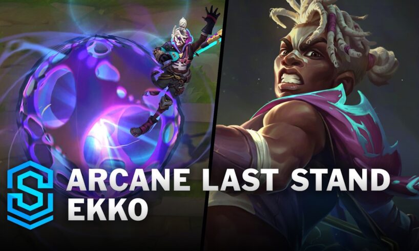 Arcane Last Stand Ekko Skin Spotlight - Pre-Release - PBE Preview - League of Legends