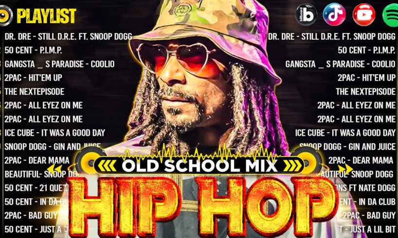 BEST HIP HOP COMPILATION 90S 2000S 💥💥💥 Snoop Dogg, 2Pac, Biggie, Ice Cube, Eminem, 50 Cent, ...