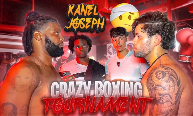 BOXING TOURNAMENT IN THE HOOD W/ Kanel Joseph😳