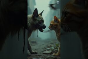 Benty Dog And Cat Fights Combinations #ytshorts #animalhybrid #shorts