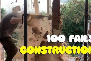 Best Construction Fails | 100 Wrecks and Disasters 🚜