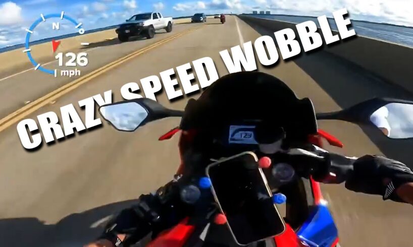 Craziest Speed Wobble EVER! @Dino