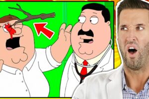 Doctor ER Reacts to Family Guy Dr. Hartman Scenes | Compilation