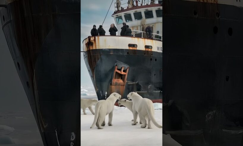 Emotional Rescue: Brave Sailor Saves Polar Lion at Friends' Urgent Plea  Viral Heroic Story #shorts