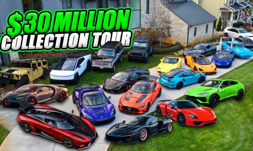 FULL TOUR of My $30 MILLION Hyper & Super Car Collection 3.0!