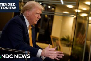 Full interview: Donald Trump details his plans for Day 1 and beyond in the White House