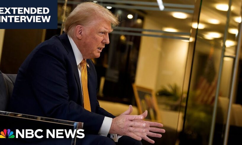 Full interview: Donald Trump details his plans for Day 1 and beyond in the White House