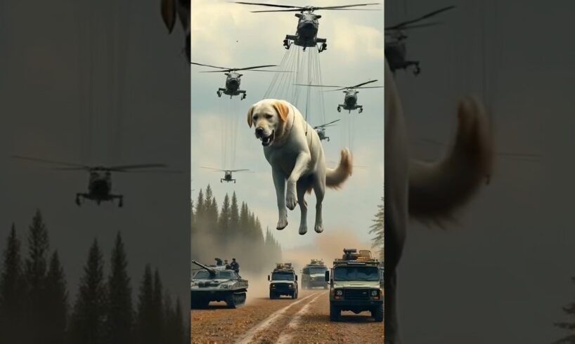 Giant Dog Seeks Help To Animals In Jungle | Labrador | Hunting | Cartoon Videos | Shorts | Story