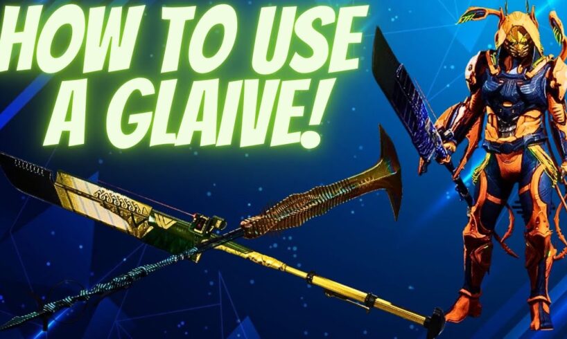 Glaives Are Amazing, You're Probably Just Using Them Wrong