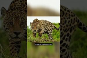 Jaguar di permainkan oleh berang2 #shorts #animals