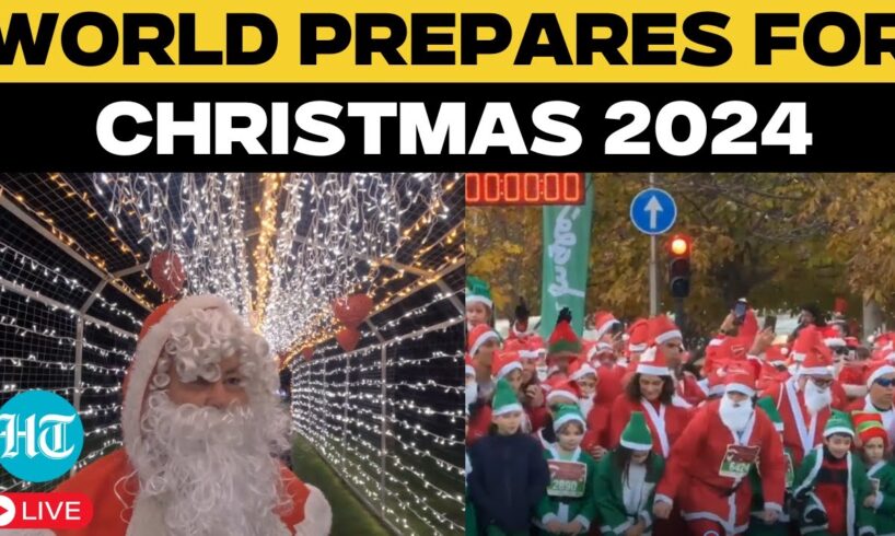 Live: Christmas 2024 Celebration Begins | Christmas Preparation In All Over The World | Christmas