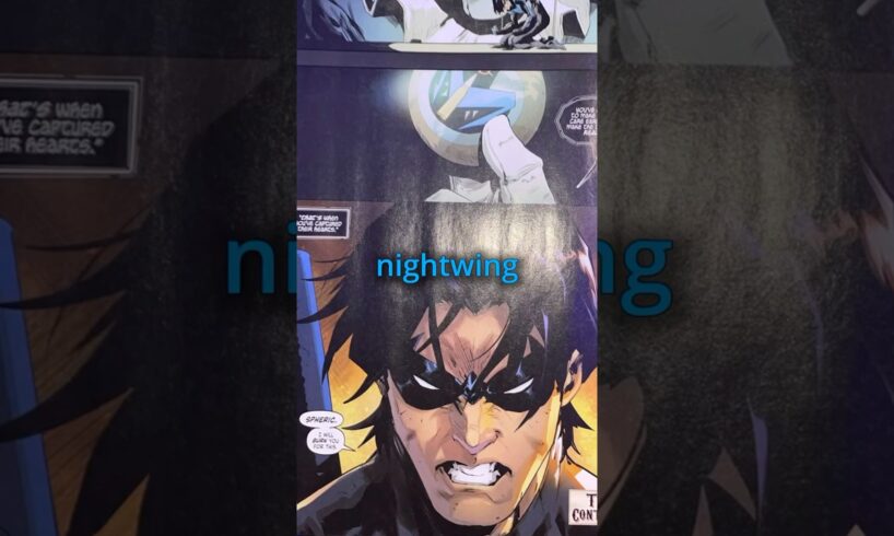 Nightwing fights against Police Brutality