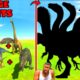 SHINCHAN Merge 5 UNITS into 1 | T-REX Brachiosaurus SPINOSAURUS Animal Revolt Battle Simulator CHOP