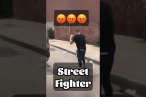 Self defence on the street. Boxer vs. Street Fighter. #selfdefence #fight #boxing #streetfighter