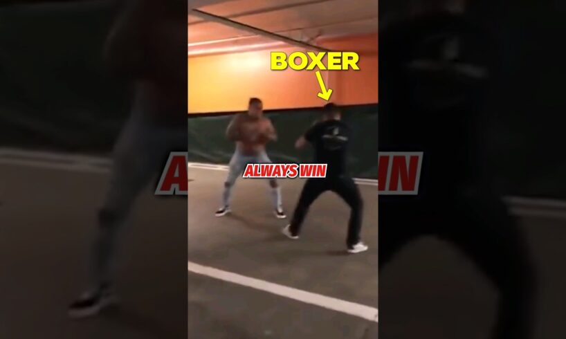 Street Fight with a Boxer, Bad Idea?