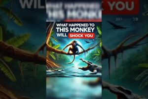 "What Happened To This Monkey Will Shock" #heartwarming #shorts #animals #story #wholesome #stories